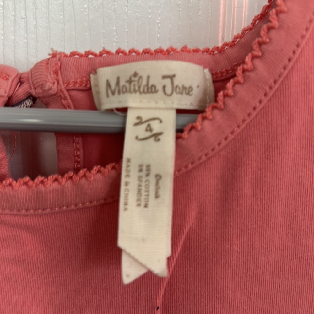 Matilda Jane Pink Ruffle Dress - Picture 6 of 6